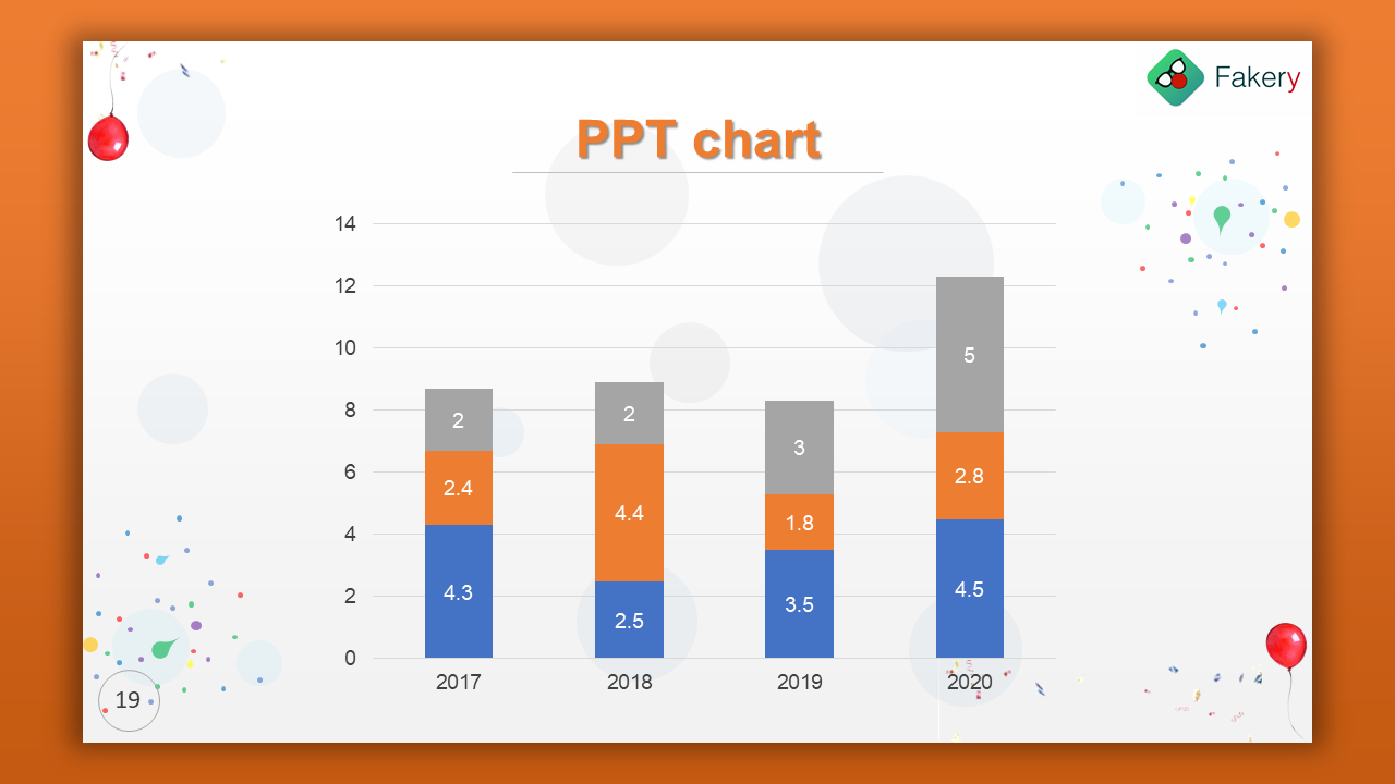 PPT Chart Slide Templates Designs With Four  Nodes